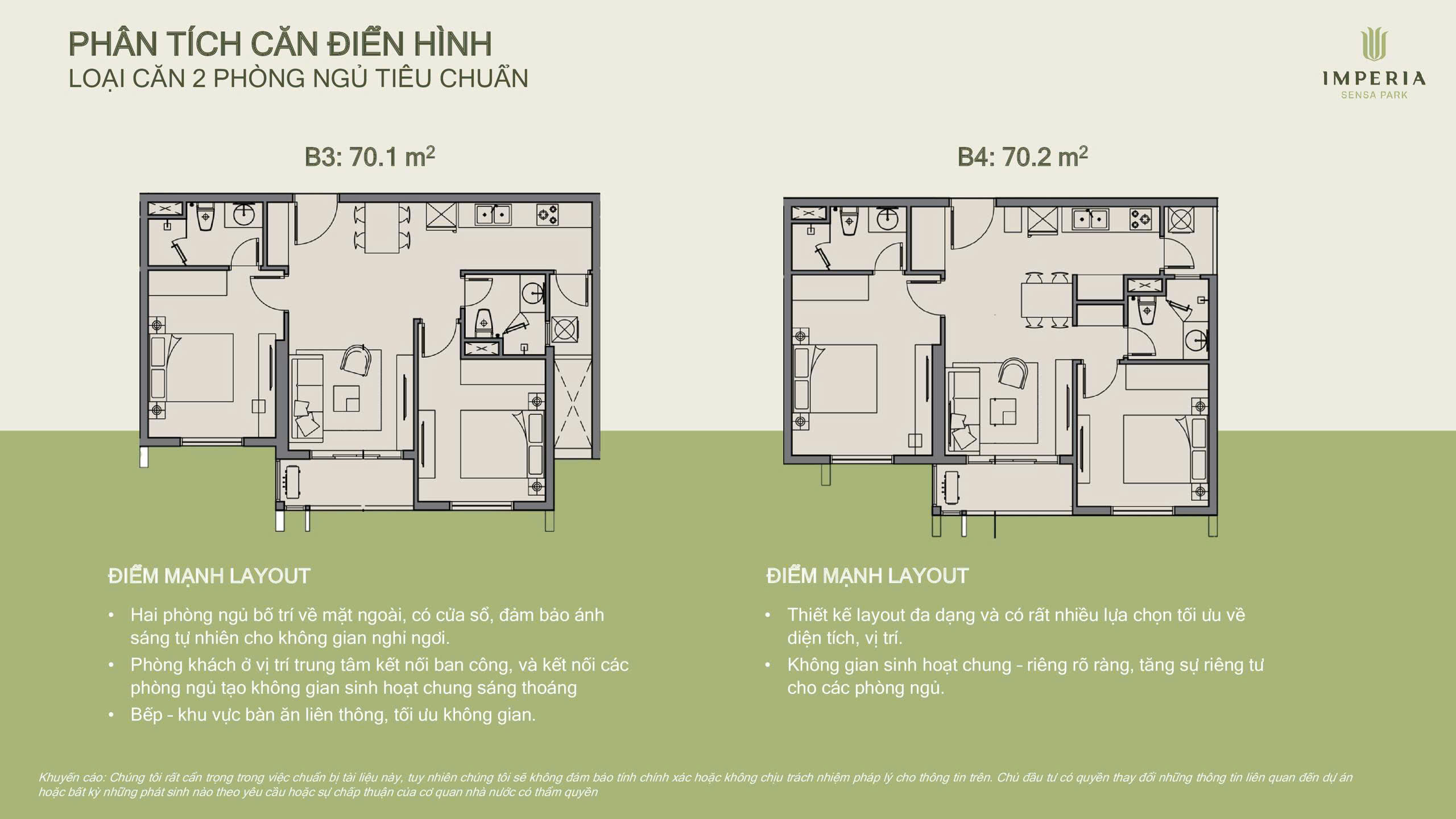 Thông tin căn hộ 2PN 1WC